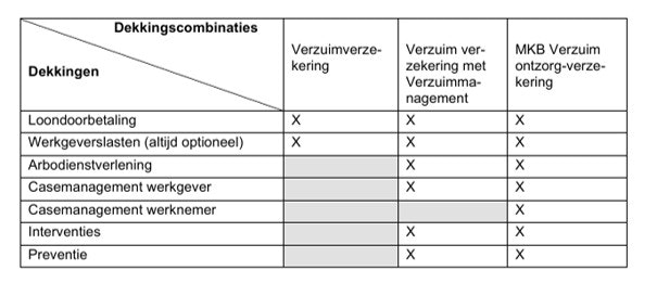Dekkingen Verzuim