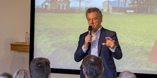 Jack Hommel tijdens Agro sessie in Baarn