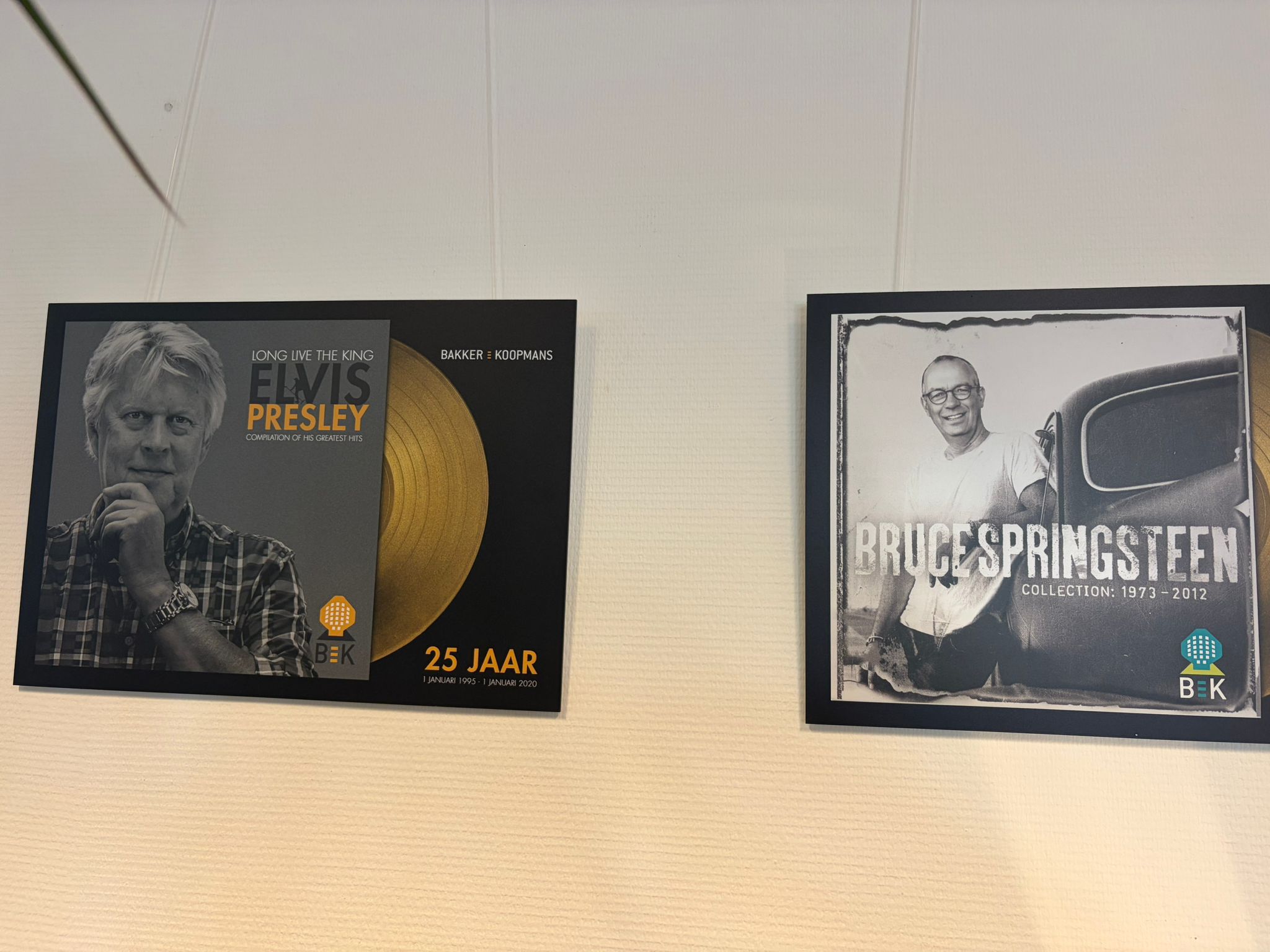 De passie voor muziek is ook terug te vinden in het kantoor van Bakker & Koopmans