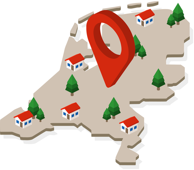 Kaart met locatie