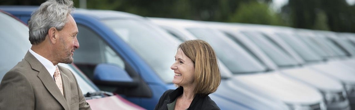 man vrouw wagenpark