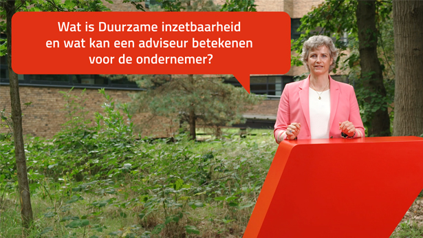 Martine Bolhuis met vraag in beeld