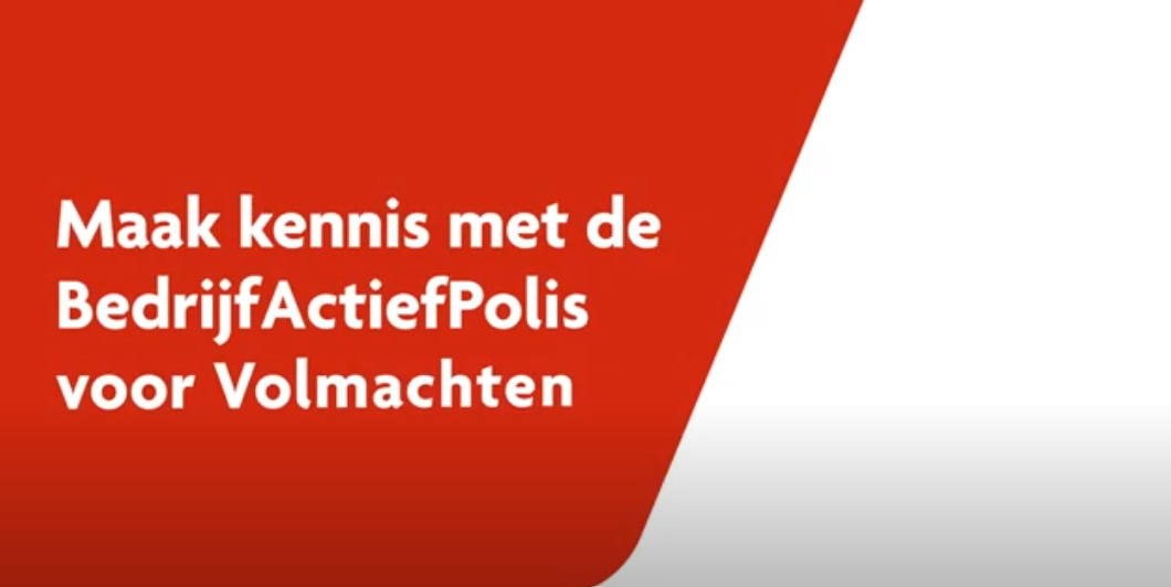 introductievideo volmachten bedrijf actief polis