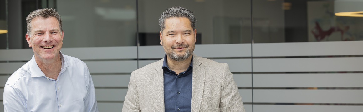 Richard Sijm en Bert Koeling