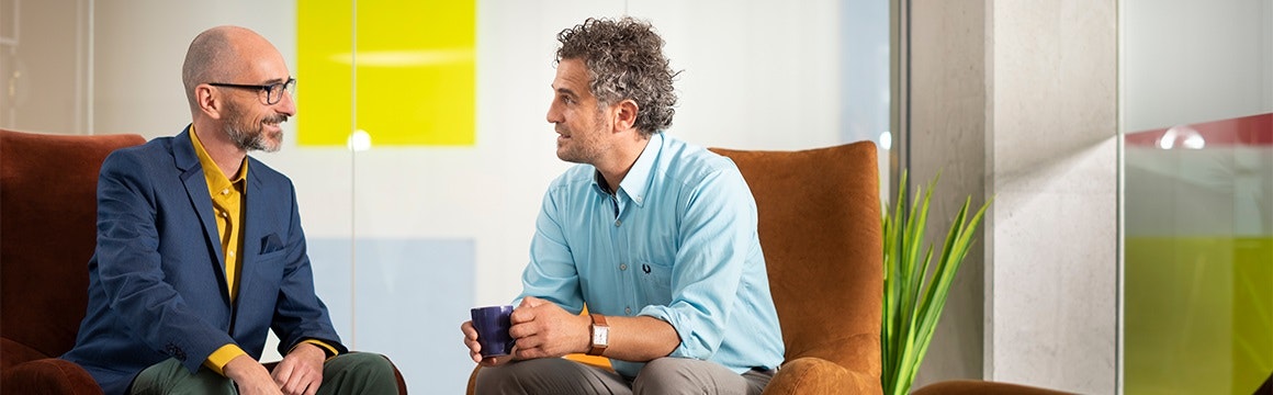 adviseurs in gesprek