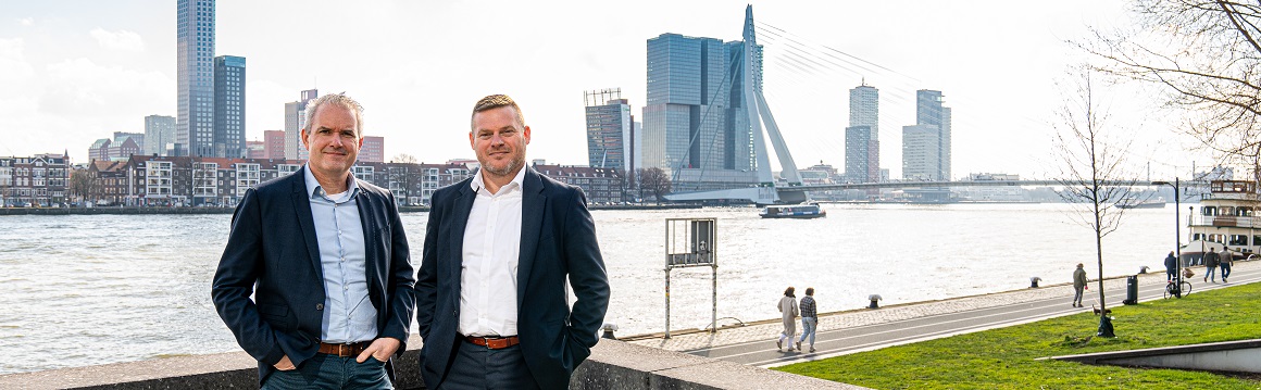 Armand Lans (links) en Philemon van der Bom (rechts)